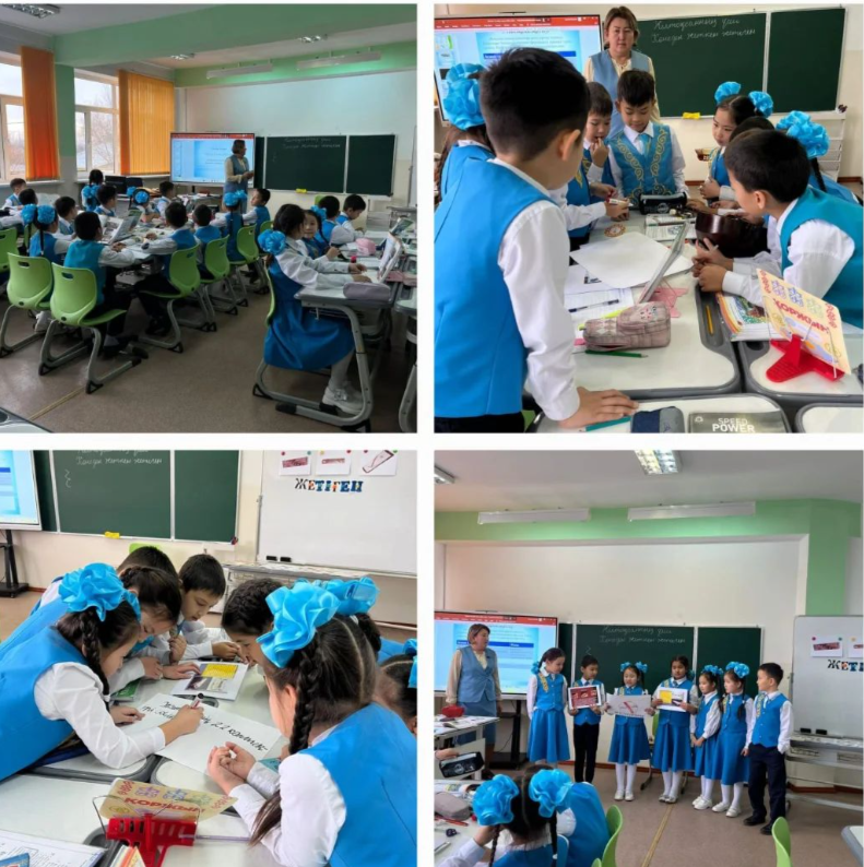 “Өнер” бірлестігі апталығы аясында ашық сабақ