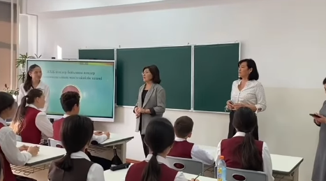 18.10.2025ж мектебімізде 5-11 сынып оқушылары арасында мектепішілік ЖББ пән олимпиадасы өткізілді.