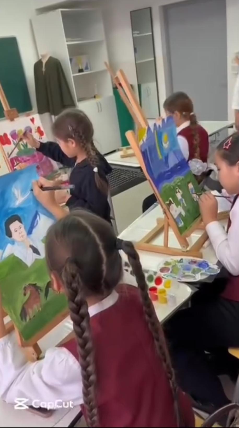 🎨 Жырдан – суретке 📖